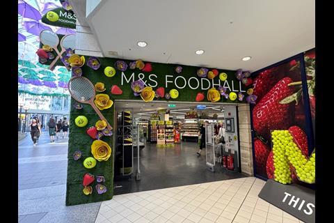 M&S Wimbledon In Store Marketing July 2025 (9)